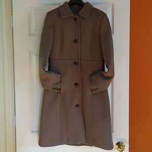 J.Crew insulated double-cloth wool coat